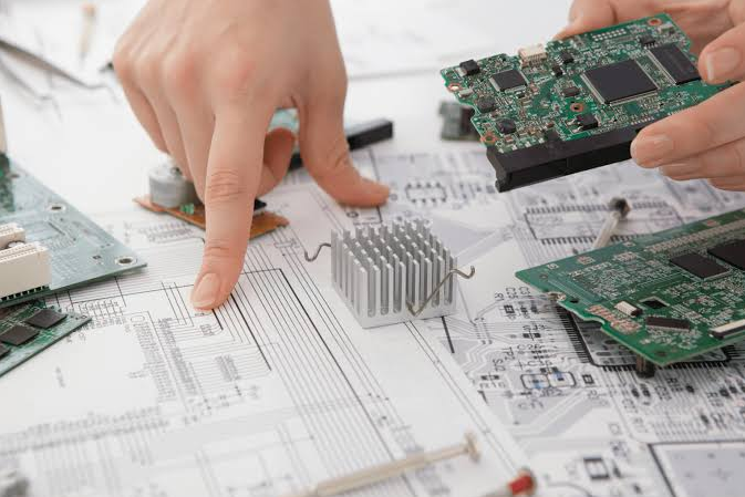 Electronic circuit board and embedded systems hardware engineering